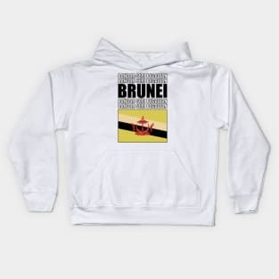 Flag of Brunei Kids Hoodie